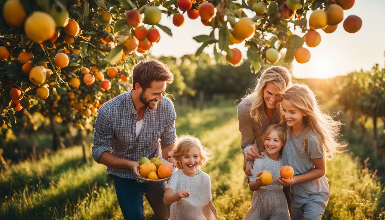 fruit picking at Driediger Farms